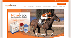 Desktop Screenshot of novobrace.com